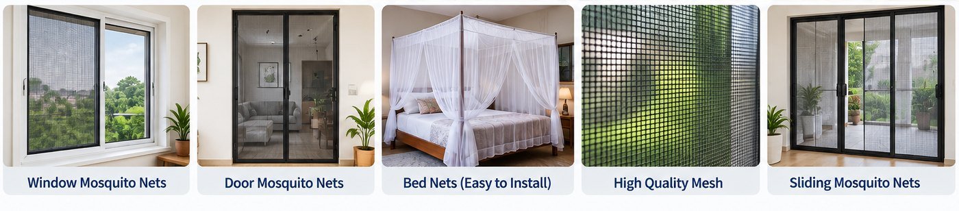 Mosquito Nets from Ilai Groups, Thiruvallur