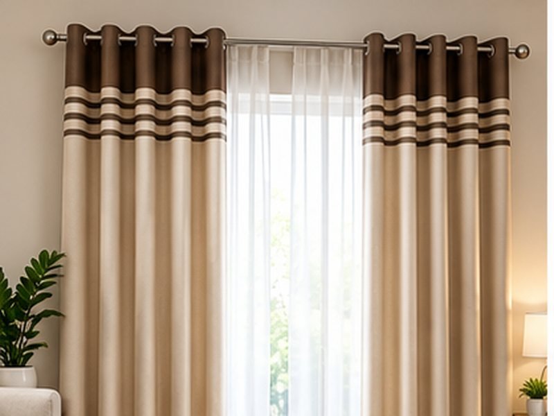 Eyelet Curtains — Ilai Groups, Thiruvallur